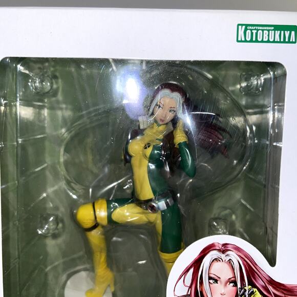 Kotobukiya Bishoujo Rogue X-Men Figure Original Design Short Coat Marvel RARE - Picture 2 of 11